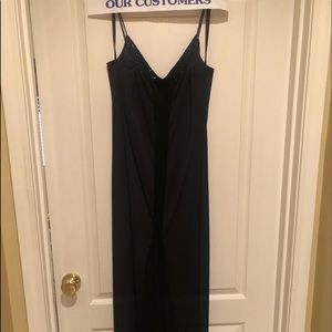 Long Black Cocktail Dress